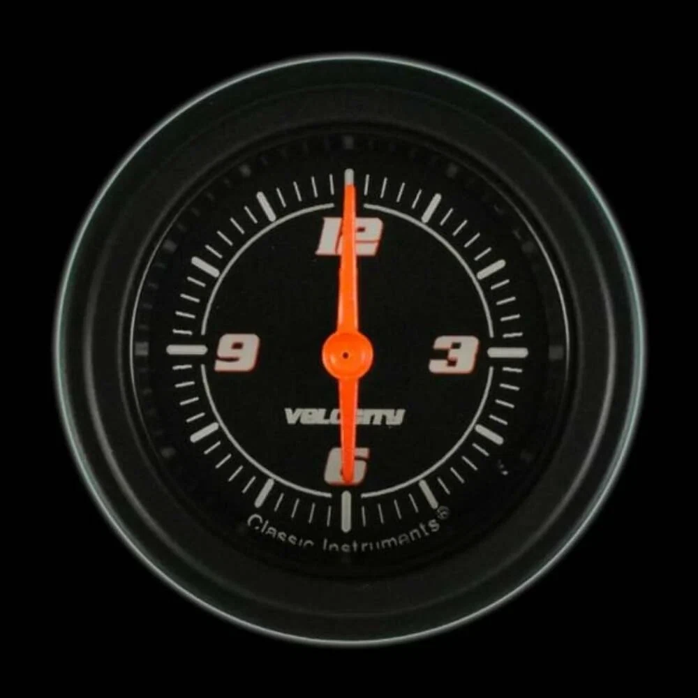 Velocity Black 2 1_8_ Clock VS90BBLF